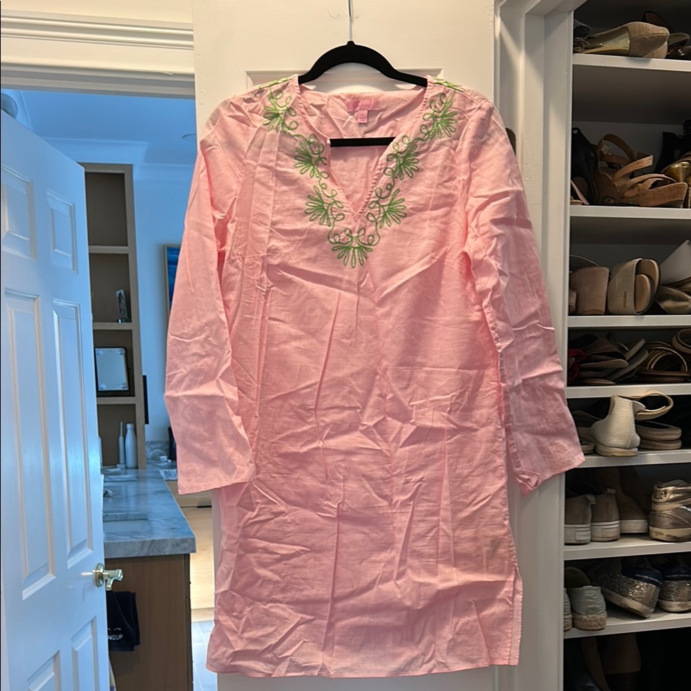 Lily Pulitzer Pink Tunic swim cover up